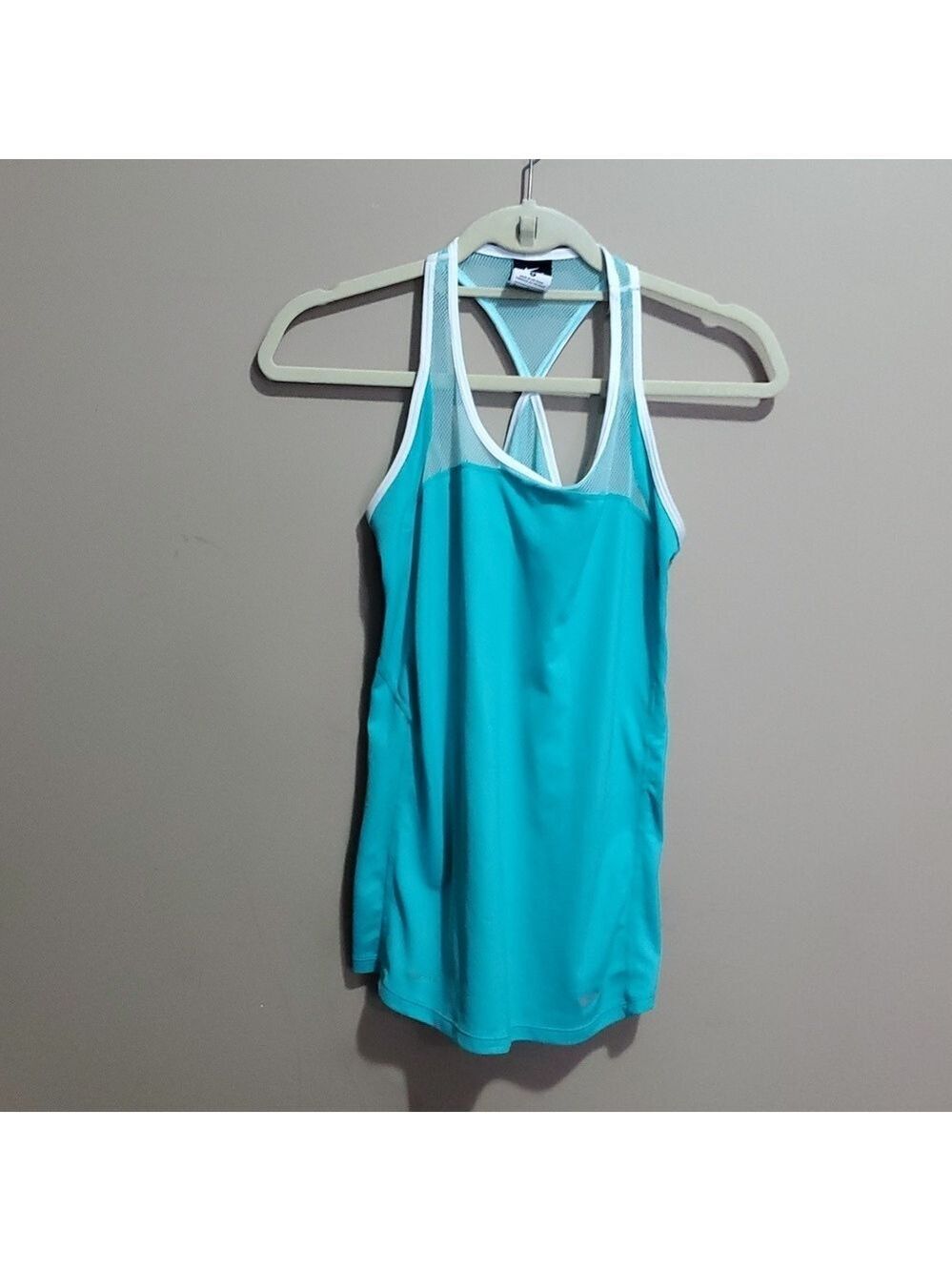 Nike Dri-FIT blue tank top size small